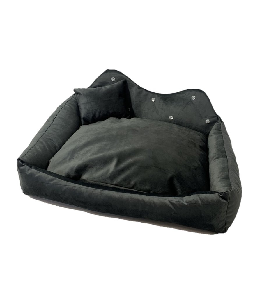 GO GIFT Prince graphite XL - seng til kledyr - 60 x 45 x 10 cm #1
