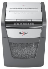 Rexel Optimum AutoFeed+ 50X papirmakulator Krydsmakulering 55 dB 22 cm Sort, Gr #1
