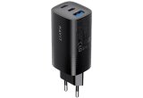 Havit UC20 - GaN 65 W rejseoplader med tre porte, sort #1