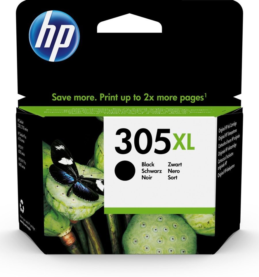 HP 305XL Original Sort 1 stk #1