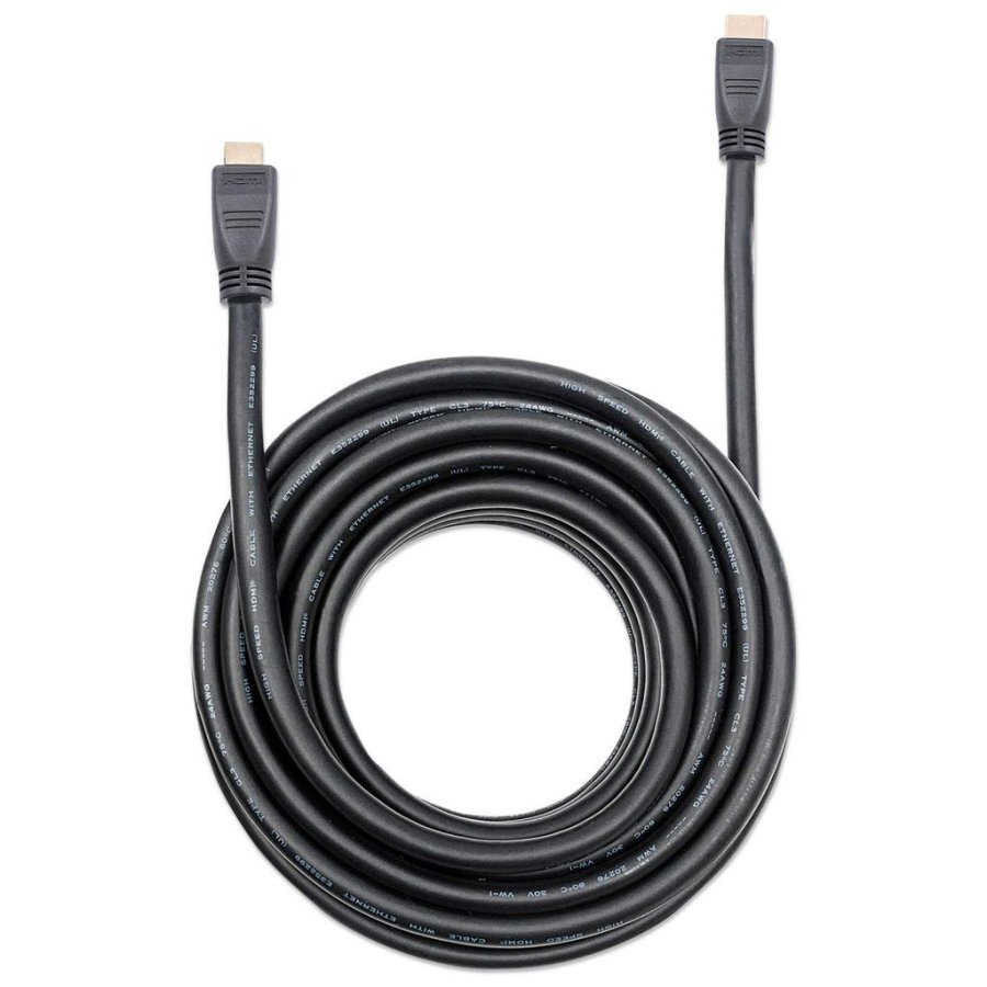 Manhattan 353977 HDMI-kabel 10 m HDMI Type A (Standard) Sort #6