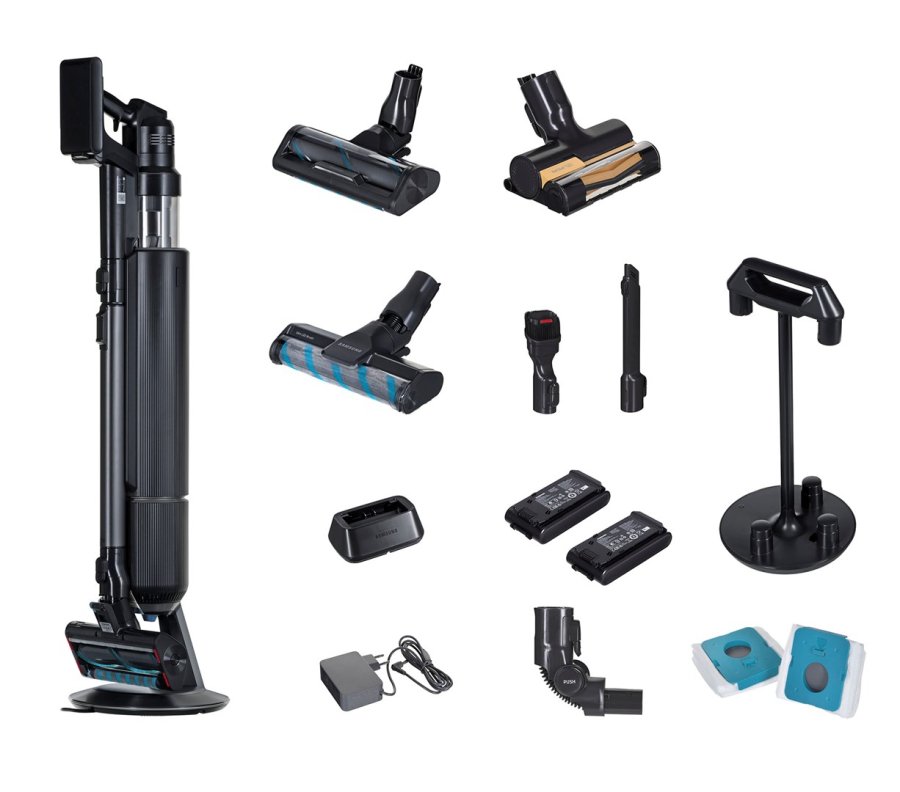 Samsung VS28C9784QK 2-in-1 stick vacuum Batteri Dry Posels 1200, 730 Sort #1