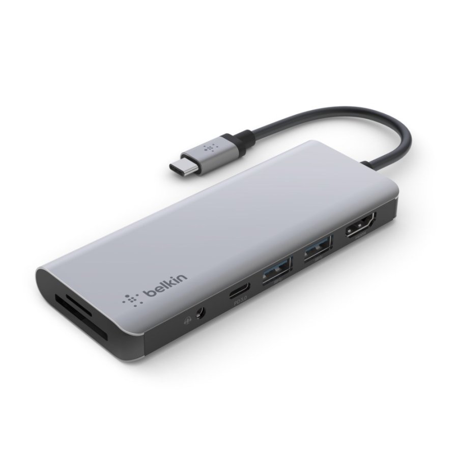 Belkin AVC009btSGY Hub USB 3.2 Gen 1 (3.1 Gen 1) Type-C Slv #6