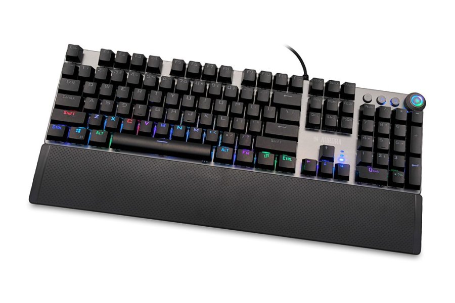 iBox Aurora K-4 USB QWERTY-tastatur sort #14