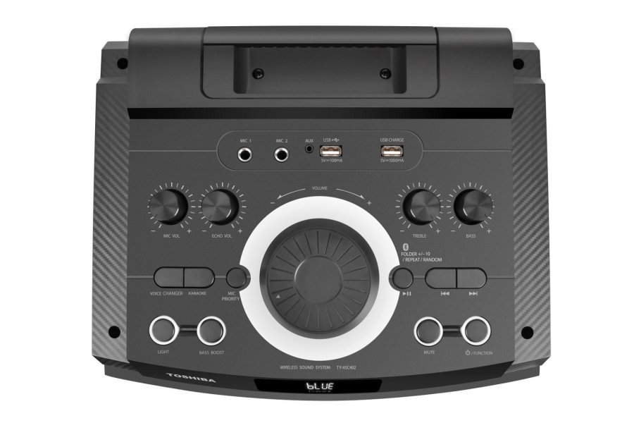 Toshiba TY-ASC402 h�jttaler Bluetooth + kablet mikrofon Sort #4