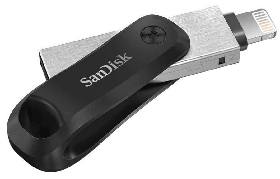 SanDisk iXpand USB-ngle 64 GB USB Type-A / Lightning 3.2 Gen 2 (3.1 Gen 2) Sort, Slv #3