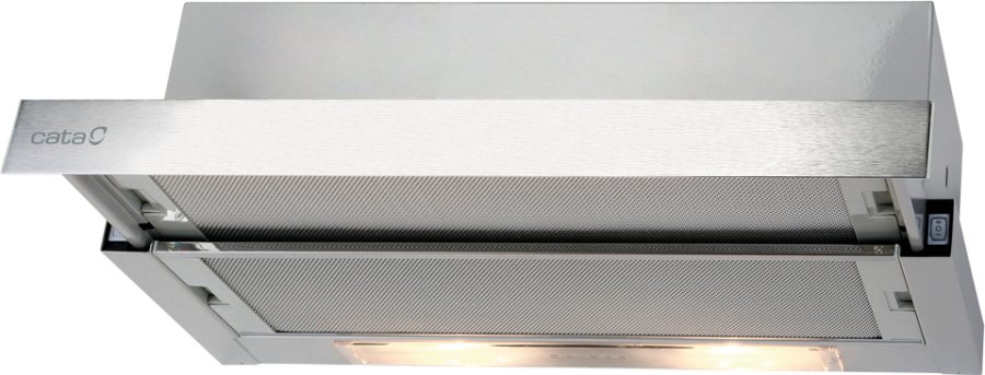CATA TF-2003 DURALUM 700 | Hood | Telescopic | Energy efficiency class C | Width 70 cm | Mechanical | 390 m3/h | Stainless steel | LED #1