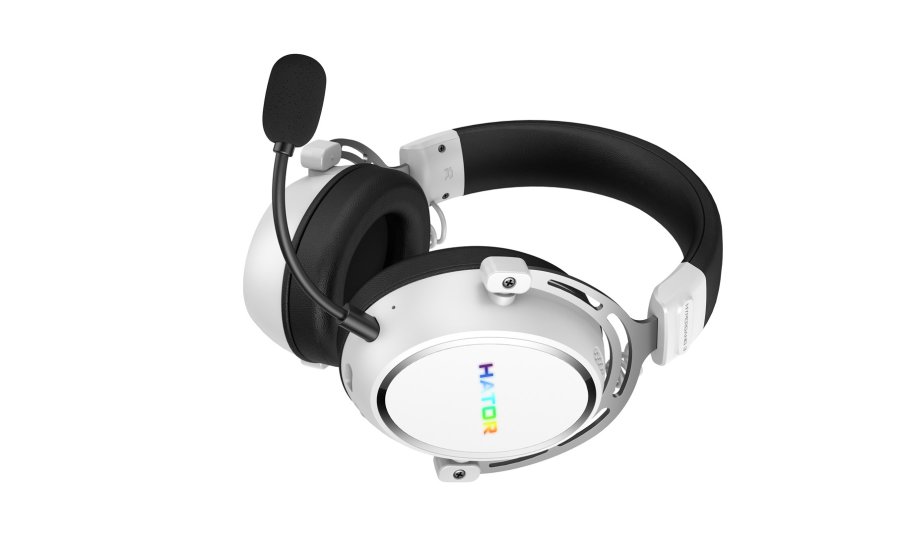 HATOR Hypergang 3 Wireless Headset Tr�dl�s Spil USB Type-C / USB Type-A Bluetooth Hvid #6