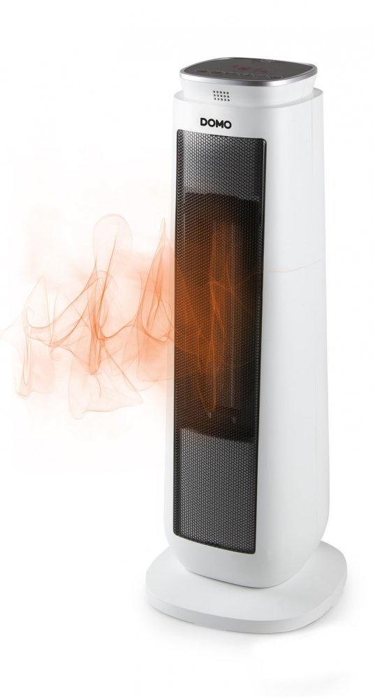 Domo DO7347H varmeapparat Indendrs Sort, Hvid 2000 W Husholdning trnventilator #22