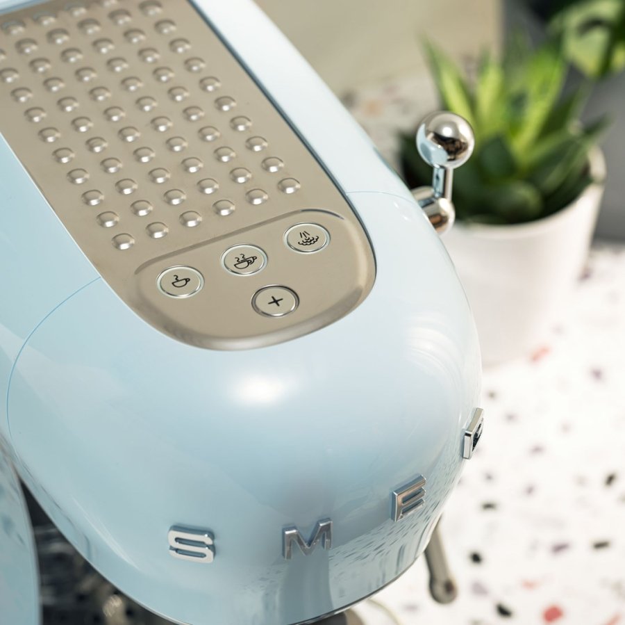 Hurtig manuel kaffemaskine Smeg ECF02PBEU Bl 1,1 L #22