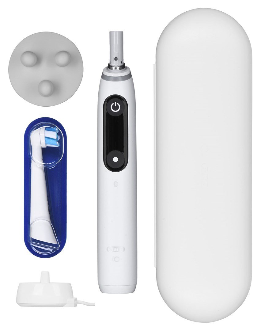 Braun Oral-B iO6 Series elektrisk tandbrste hvid #1