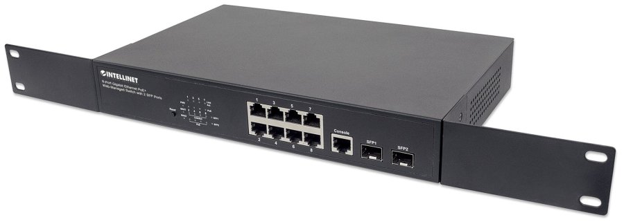 Intellinet 561167 netvrksswitch Administreret Gigabit Ethernet (10/100/1000) Strm over Ethernet (PoE) Sort #7