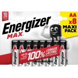 Energizer Max 437727 Batteri AA LR6 8-pakke Eco #1