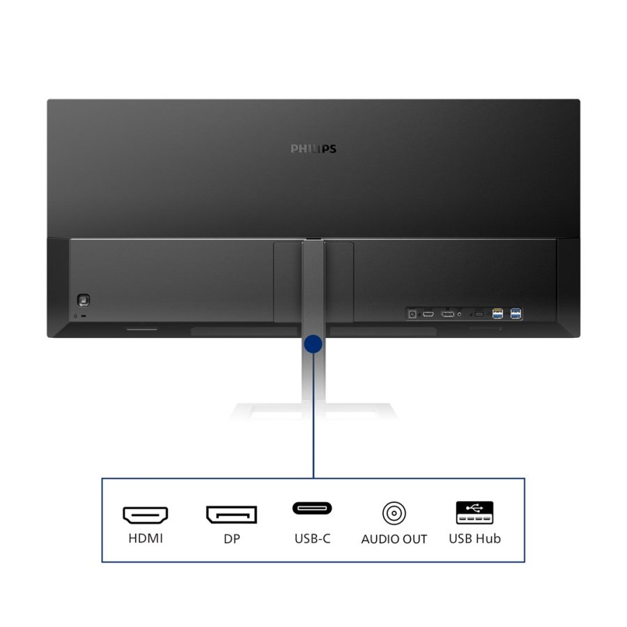 Philips E Line 346E2LAE/00 LED display 86,4 cm (34