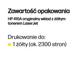 HP Original 410A LaserJet-tonerpatron, gul #4