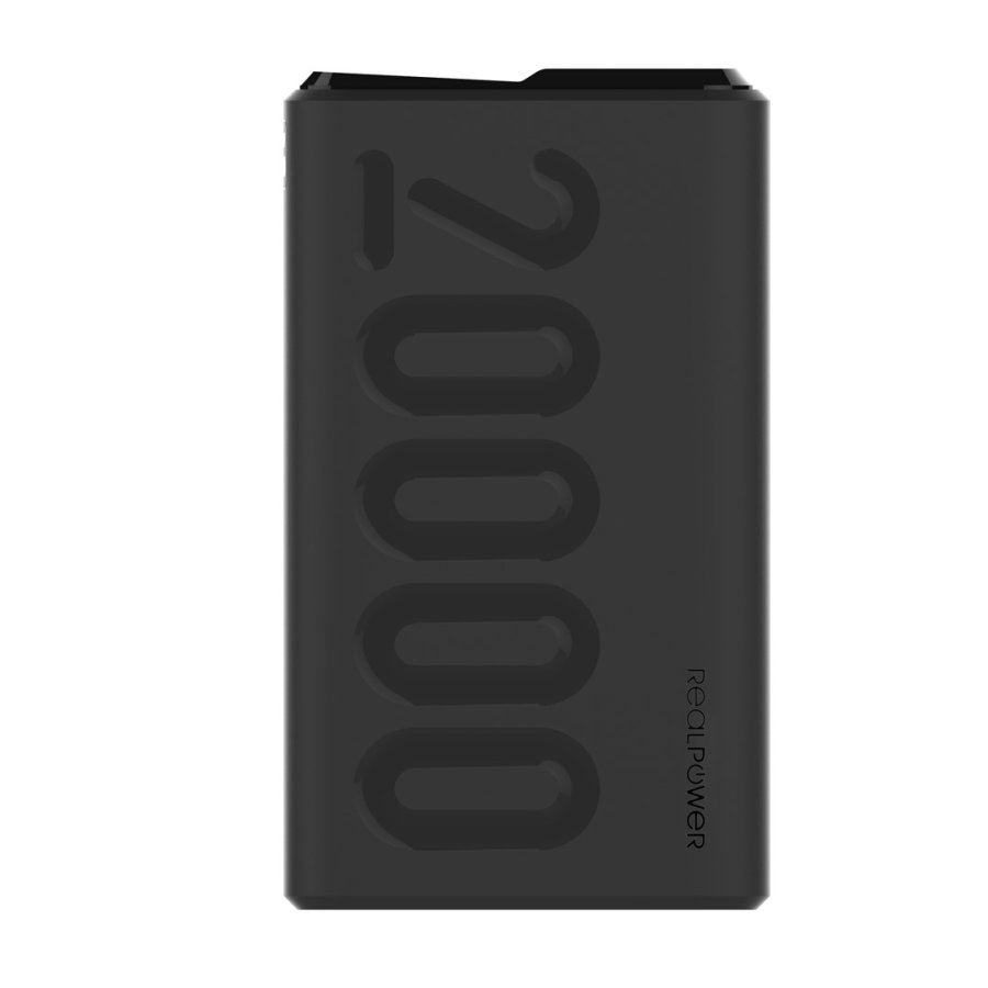 RealPower PB-20000PD+ 20000 mAh Sort #1