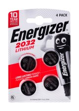 Energizer CR2032 4 stk 3V Eco specialbatteri #1