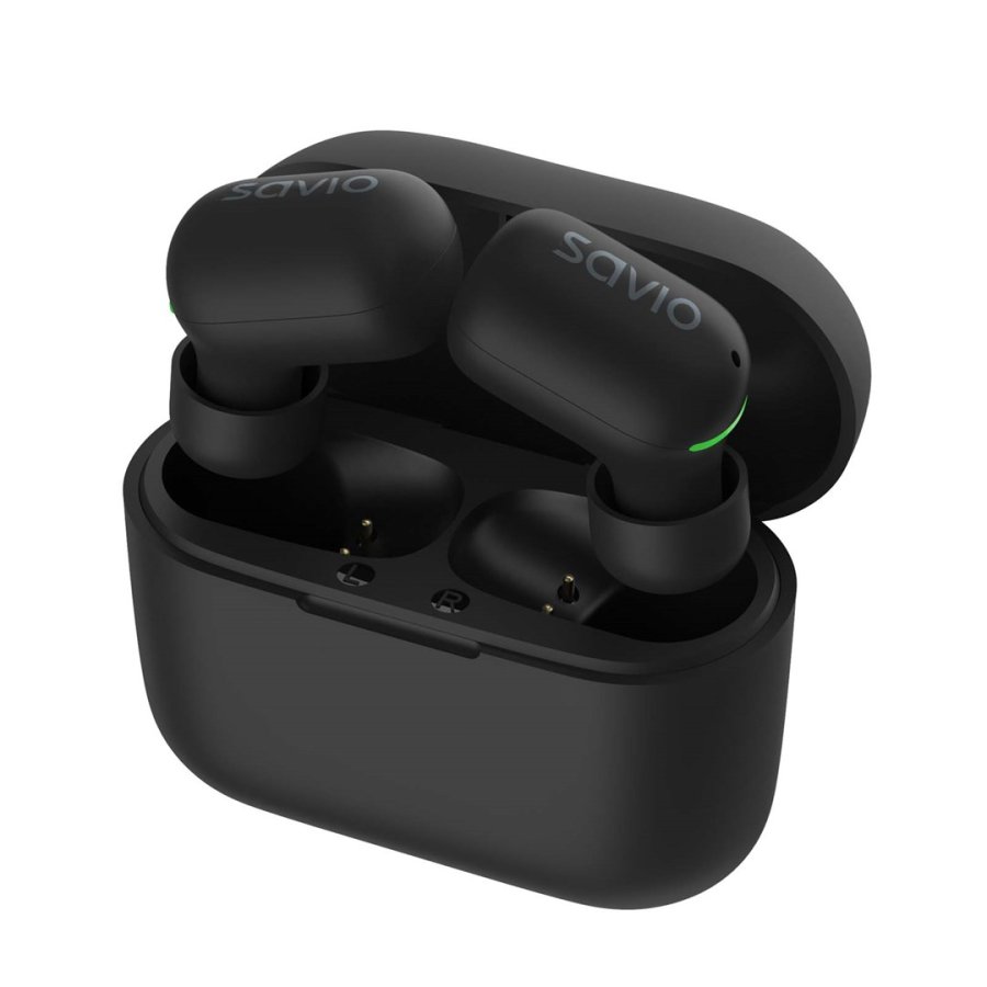 Bluetooth hovedtelefoner Savio TWS-09 Sort #8