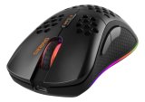 Deltaco Gaming DM220 Tr�dl�s ultralet gaming mus, 70g v�gt, RGB, PAW3212, 400-4800 DPI, 1000 Hz, sort #1