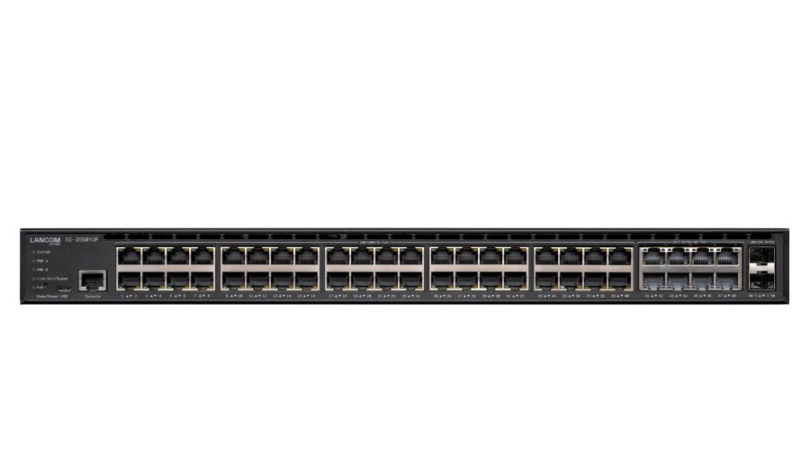 LANCOM XS-3550YUP Administreret L2/L3 10G Ethernet (100/1000/10000) Str�m over Ethernet (PoE) 1U Sort #1
