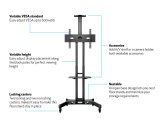 Multibrackets 2319 tv-beslag 152,4 cm (60