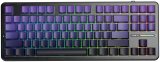 AULA Gasket F87 Pro Tastatur Sort Lilla GrayWoodV4 RGB #1