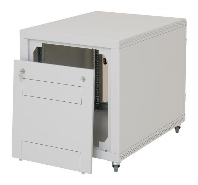 Triton RCA-12-A69-CAX-A1 stativ 12U Fritstende reol Hvid #4