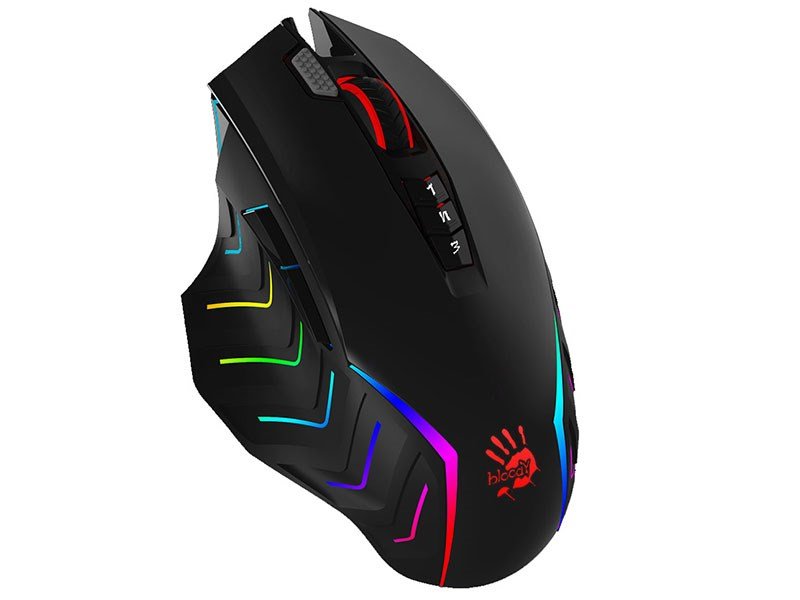 A4Tech mus Bloody J95S Stone sort USB (Aktiveret) A4TMYS47300 #4