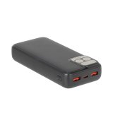 Powerbank RIVACASE 20000 mAh USB-C 20W + LCD sort (1x I/O USB-C PD 18W / PD 20W, 2x USB-A QC 3.0 18W, LCD, sort) #5