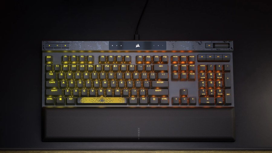 Corsair K70 MAX tastatur Spil USB Tysk Sort #8