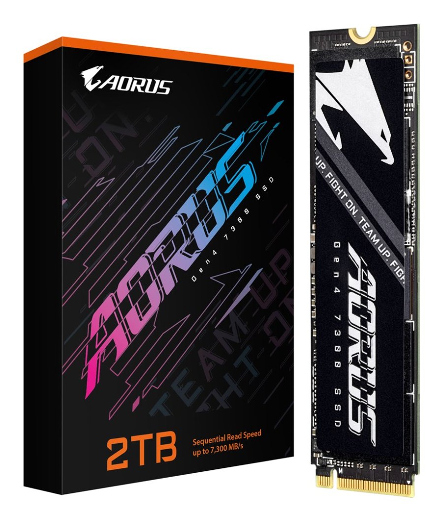 GIGABYTE AORUS Gen4 7300 2 TB M.2 PCI Express 4.0 NVMe 3D TLC NAND #4
