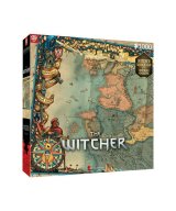 Good Loot The Witcher: Northern Kingdom Map Puslespil 1000 stk #1