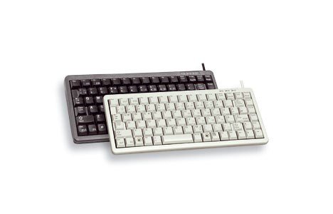 CHERRY Compact keyboard, Combo (USB + PS/2), DE tastatur Kontor USB + PS/2 QWERTY Sort #1