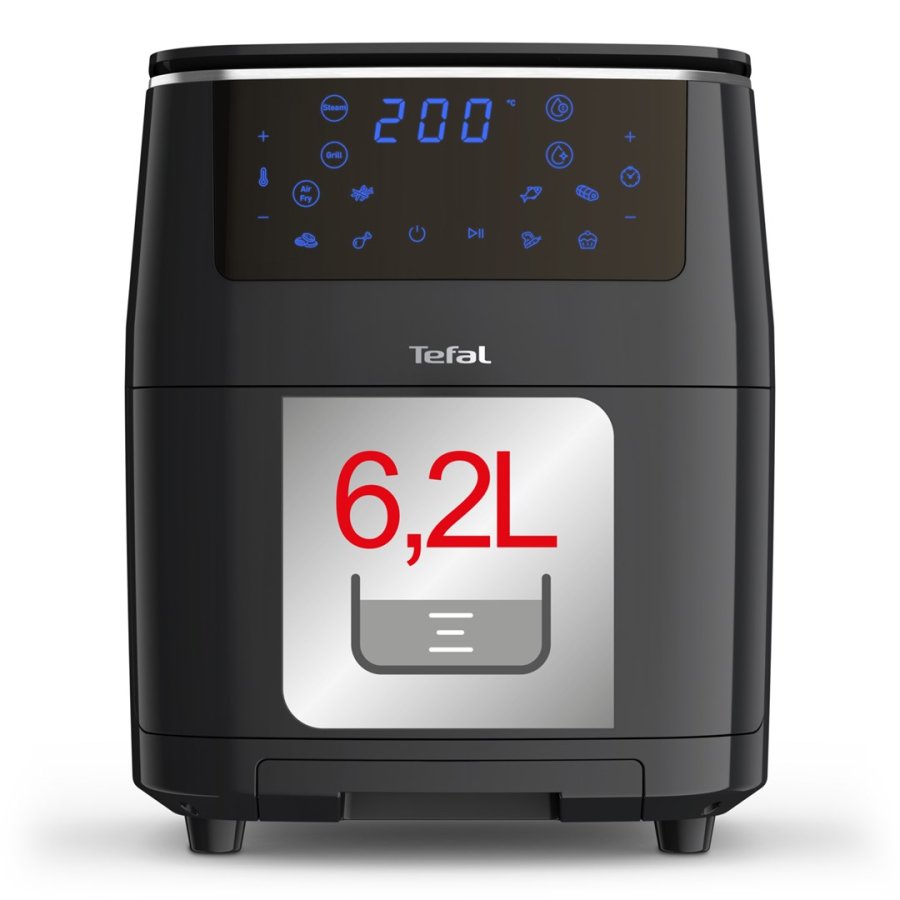 Tefal Easy Fry Grill & Steam FW2018 Enkelt Enkeltstende 1700 W Varmluftsteger Sort #4