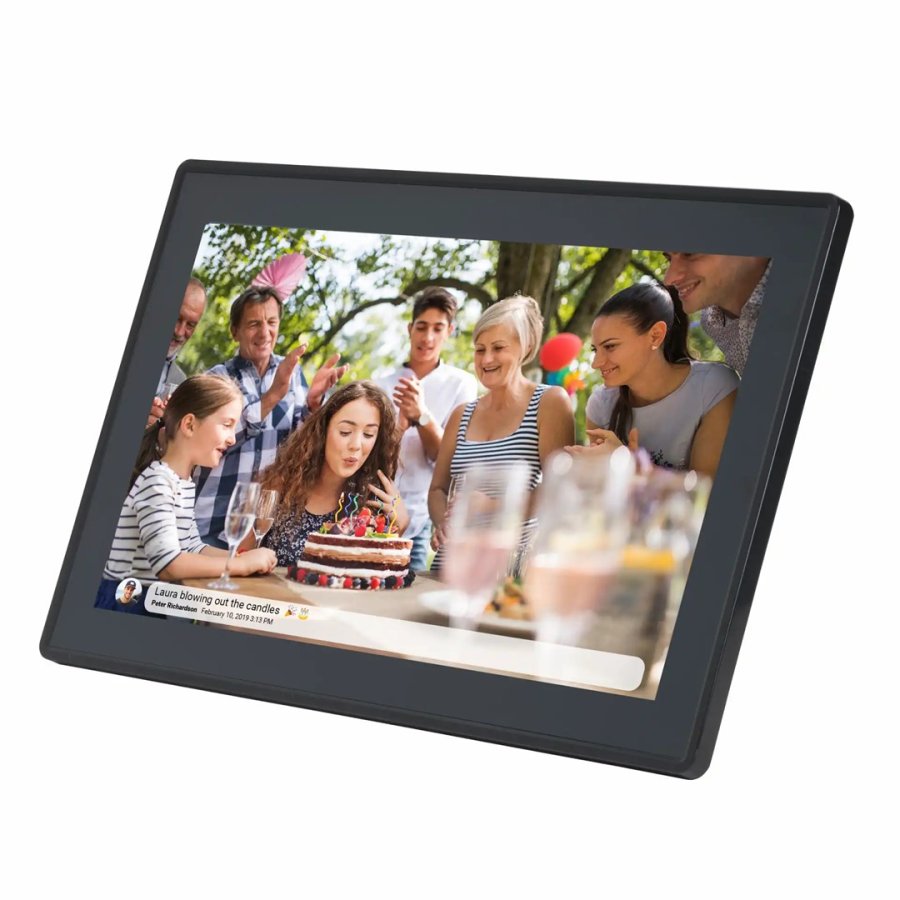 Denver PFF-1515B digital fotoramme Sort 39,6 cm (15.6