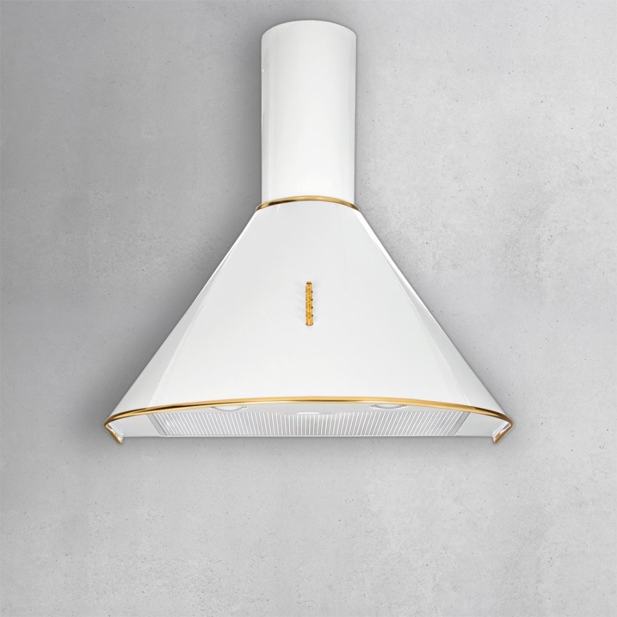 Skorstenshtte Akpo WK-4 Dandys GOLD 50 cm 450 m3/h, Hvid #4