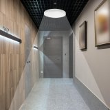 Plafond V-TAC VT-8624S overflademonteret 24W LED IP44 29cm bevgelsesdetektor 3000K 2500lm (SKU 76621) Hvid #5
