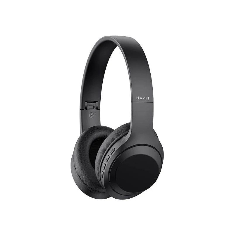 Havit H628BT - trdlse on-ear-hovedtelefoner, sort #1
