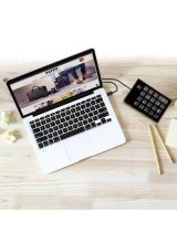 Port Designs 900801 numerisk tastatur Notebook USB Sort, Gr #3