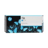 HP 738 300-ml Cyan DesignJet Ink Cartridge #1