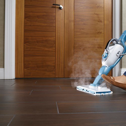 Black & Decker FSMH1321J damprenser Dampmoppe 0,5 L 1300 W Bl�, Hvid #7
