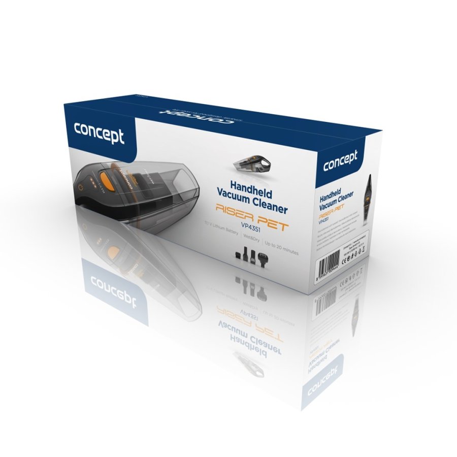 Concept VP4351 h�ndholdt st�vsuger Sort Posel�s #8