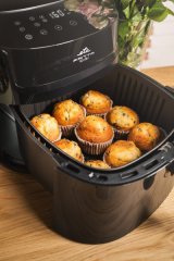 Eta Fritta Digi Dobbelt 7,2 L Enkeltst�ende 1800 W Varmluftsteger Sort #14