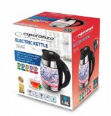 Esperanza EKK026 elkedel 1,7 L 2200 W Sort, Transparent #9