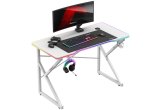 Huzaro Hero 1.7 RGB White - gaming-skrivebord #6