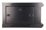 Extralink 4U 600X450 WALL-MOUNTED RACKMOUNT CABINET BLACK Vgmonteret stativ Sort #4