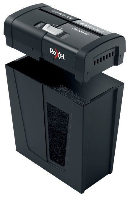 Rexel Secure X8 papirmakulator Krydsmakulering 70 dB Sort #2