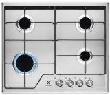 Electrolux KGS6424BX Rustfrit stl Indbygget 60 cm Gaskomfur 4 zone(s) #1