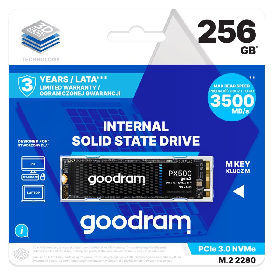 SSD GOODRAM PX500 GEN.3 PCIe 3x4 256GB M.2 2280 RET #4
