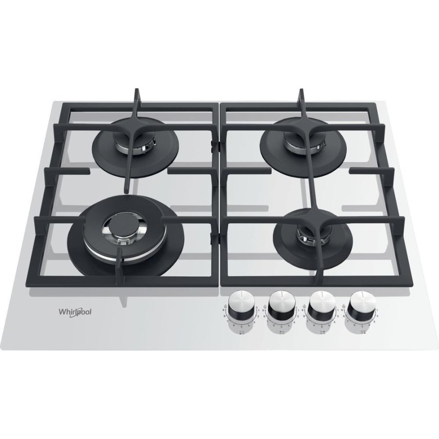 Whirlpool AKTL629/WH Hvid Indbygget 59 cm Gaskomfur 4 zone(s) #2